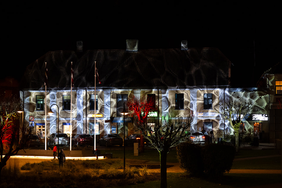 Valsts svētku noformējums Saldū.
Autors: saldus.lv