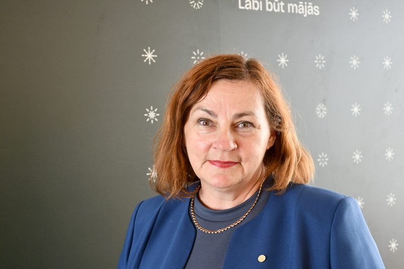 Sociālās un veselības komitejas priekšsēdētāja Sandra Ķisele.
Autors: Ivars Bogdanovs