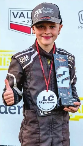 OLIVERS VILHELMS mājas sacensībās otrais, bet sezonas kopvērtējumā pirmais.
FOTO NO AXLATVIA.LV.